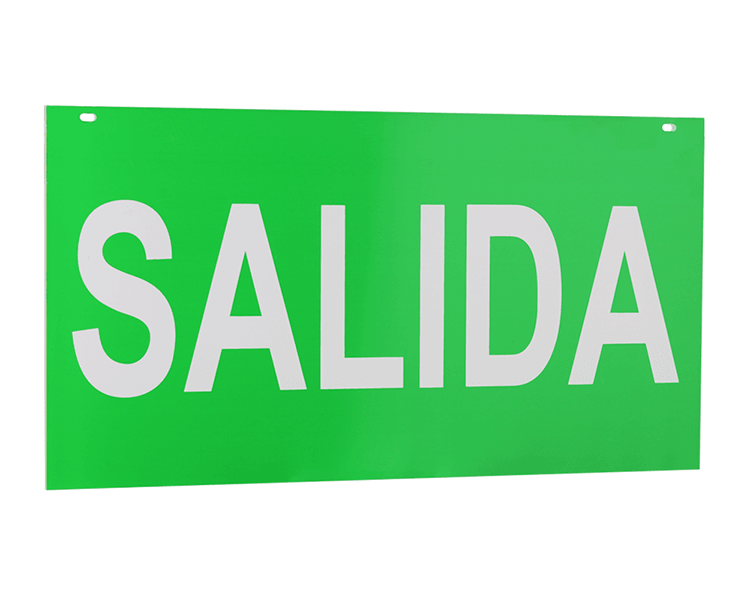 SALIDA Sign Acrylic Panel