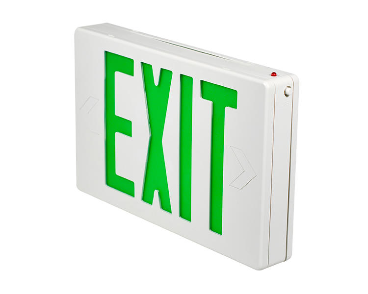 JEE2GWE-6 Inch Ul Approved Green Exit Signs