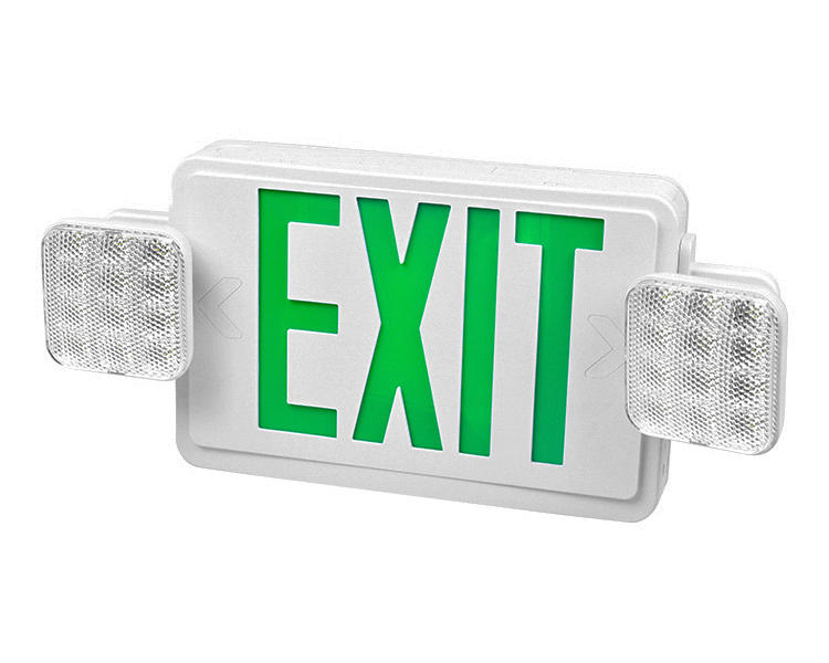 JLEC2GWRC-LED Emergency Exit Sign Combo With Remote Capable