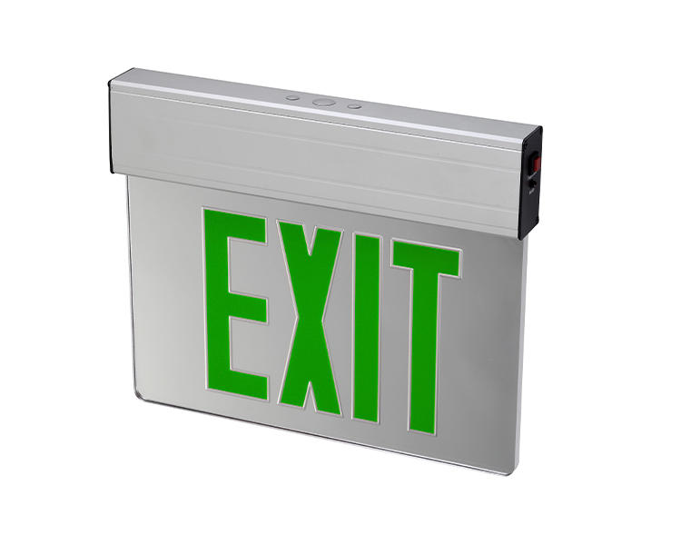 JELEX2GM-Double Face Emergency Exit Sign With Silver Lining Paper