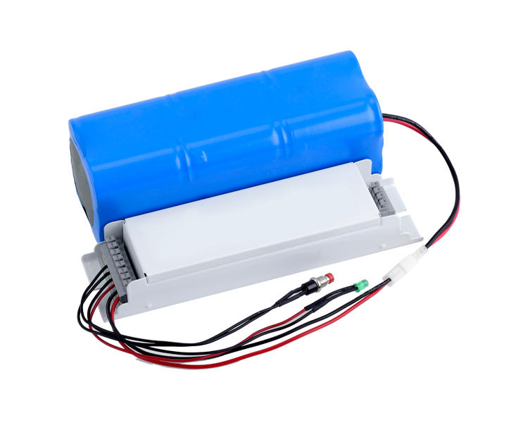 LED Emergency Battery Pack With External Battery Pack